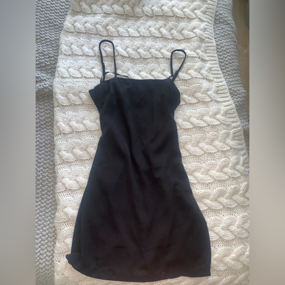 Short black dress